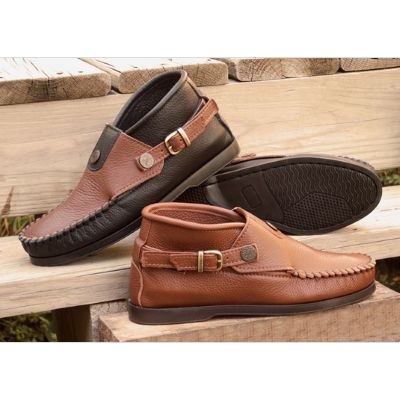 (image for) Women's Buckle Moccasin Chukka Boots